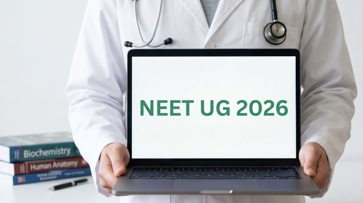 MCC NEET UG 2026 counselling updates graphic showing online seat upgrade, resignation, and NRI document upload.