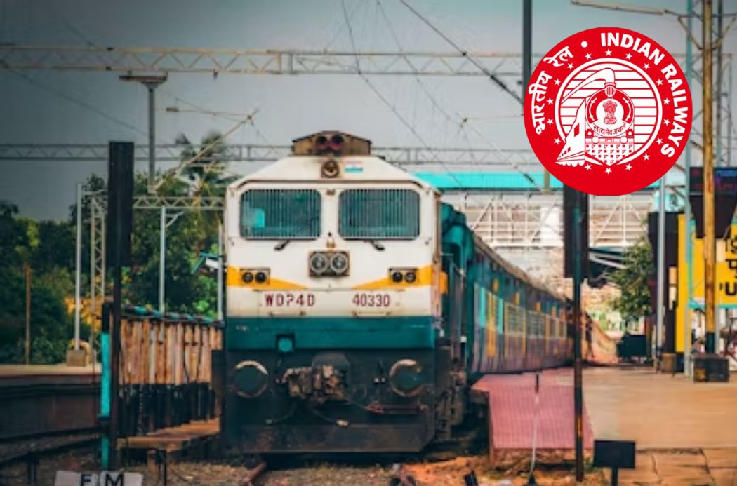 RRB JE Recruitment 2026 official notification banner for 4098 posts with Indian Railway logo