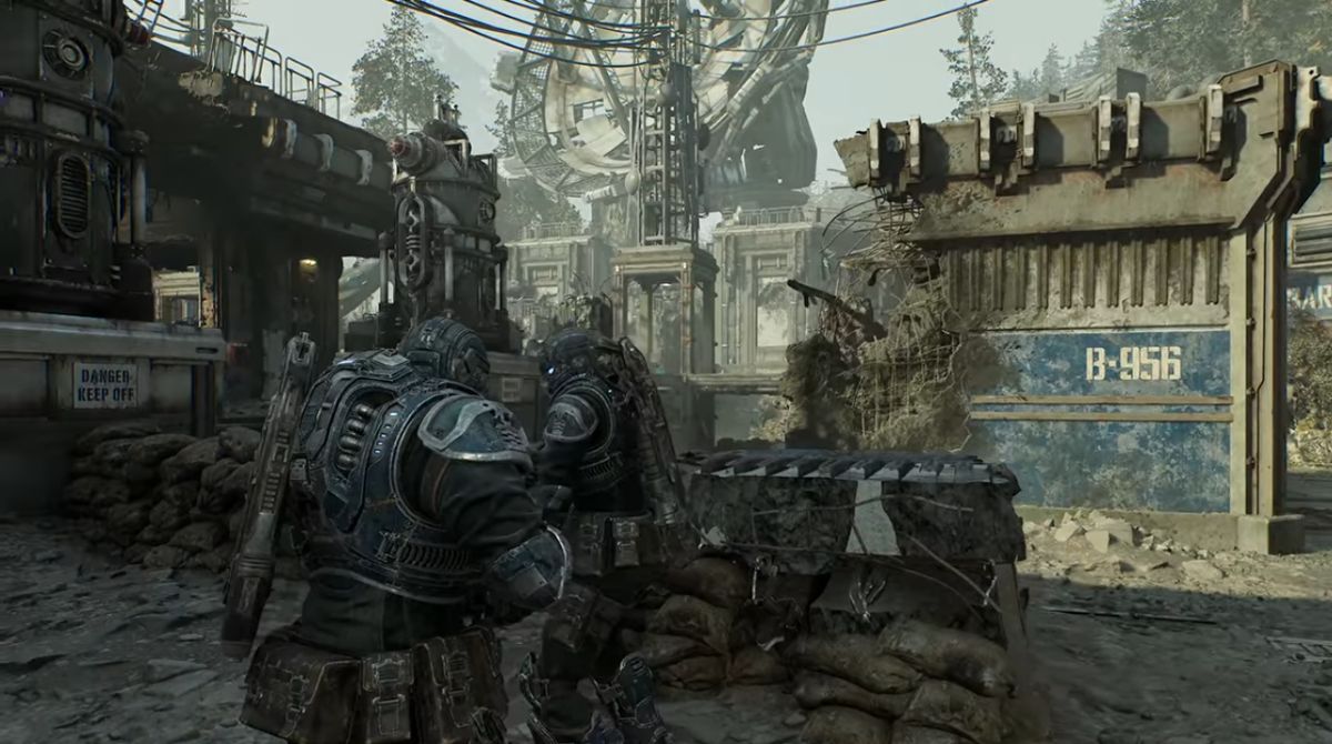 Gears of War E-Day multiplayer beta Xbox Series X gameplay screenshot