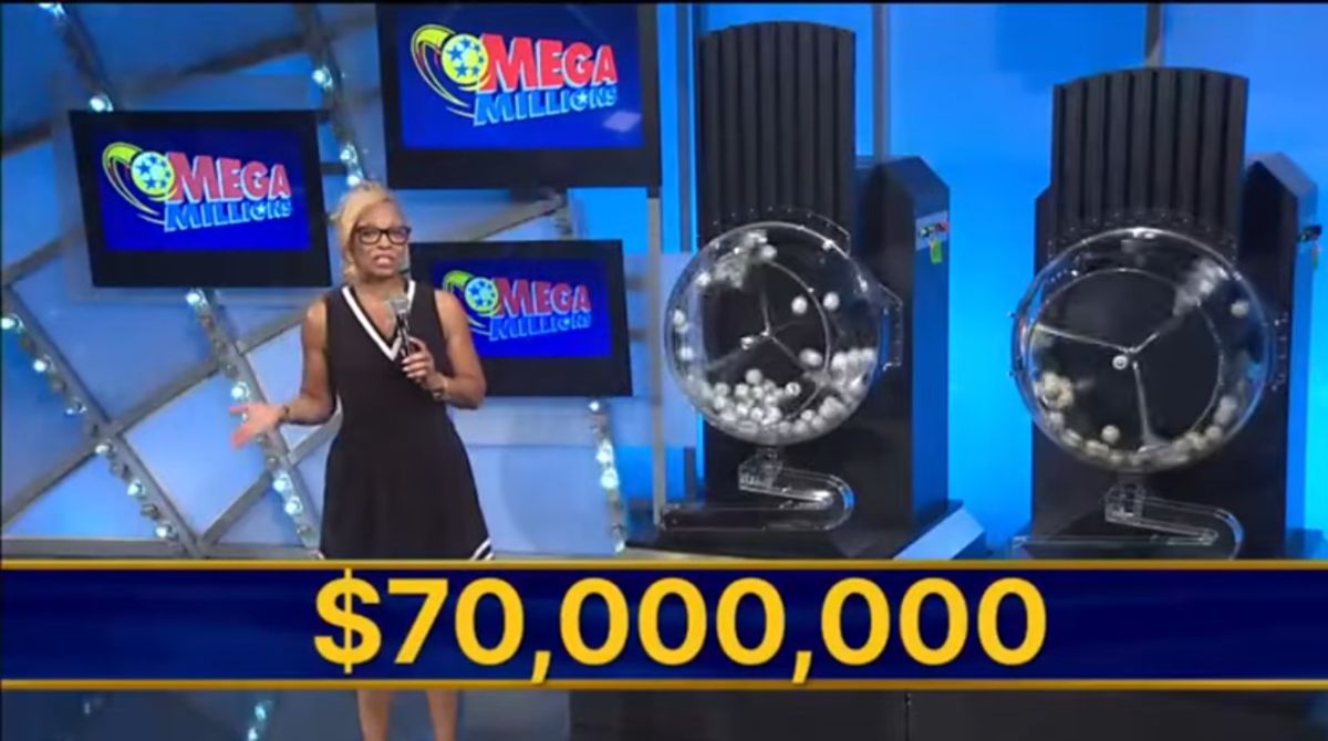 Mega Millions winning numbers for the August 7, 2026 draw showing the white balls and golden Mega Ball.