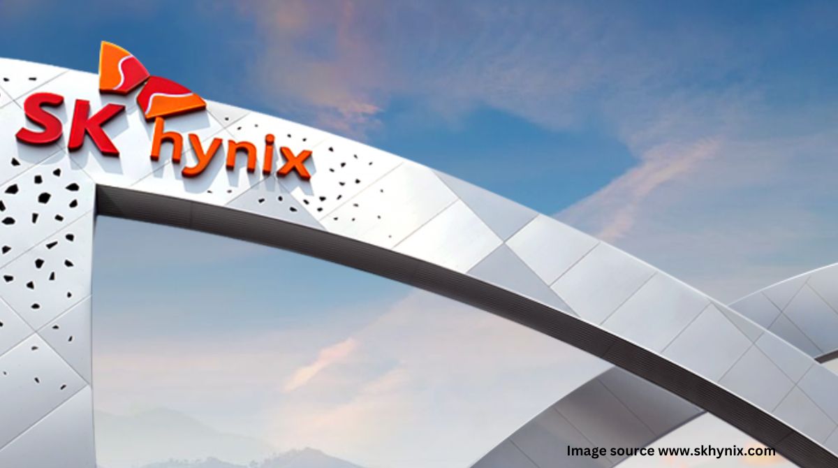 SK Hynix logo and signboard representing the $38 billion memory factory investment
