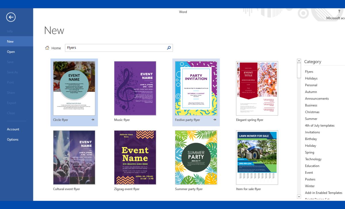 Professional document templates on laptop screen
